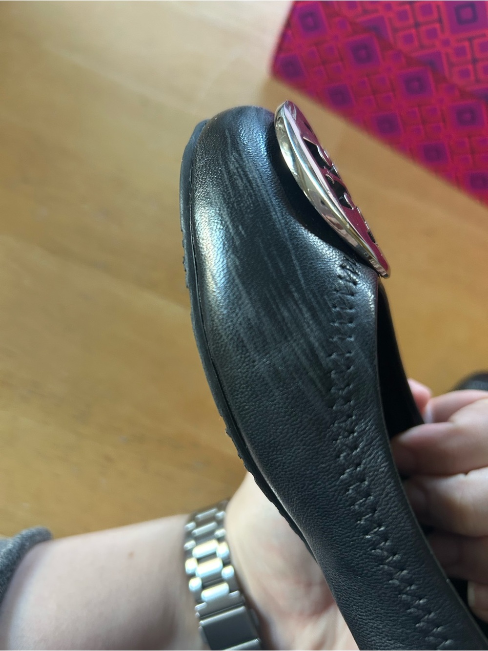 Tory Burch Classic Reva Ballet Flat - Picture 8 of 16
